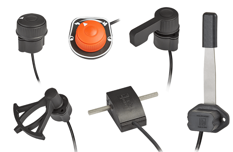 Electronic sensors, pedals and manual controls | Elen